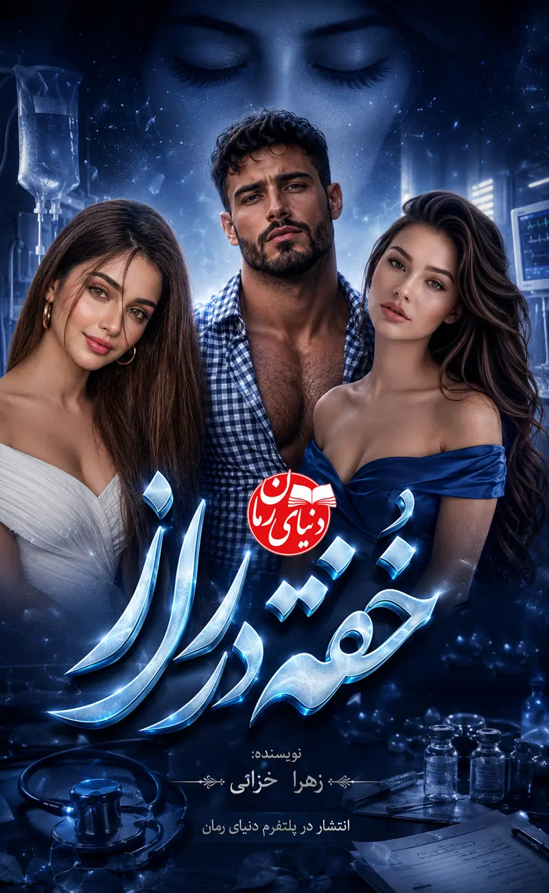 کاور اصلی رمان عاشقانه خفته در راز اثر زهرا خزایی