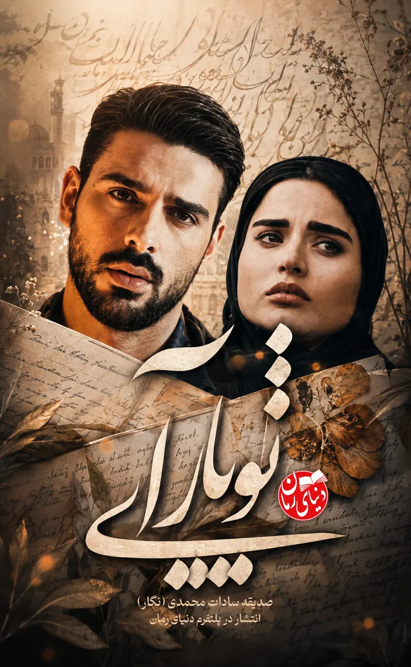 رمان توپاز آبی نسخه کامل و رایگان اثر صدیقه سادات محمدی، رمان عاشقانه، کاور اصلی