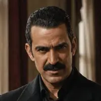 تصویر شخصیت داریوش حشمتی در رمان خورشید شب برفی